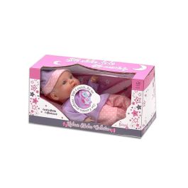 Tachan Muñeca Bebé de Cuerpo Blando con 4 Sonidos, Vestido Lila y Gorrito 31 cm. Muy Suave, Ideal para Niños +3 Años Precio: 14.49999991. SKU: B1EGK3ZLS9