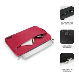 Funda Subblim Urban Laptop Sleeve para Portátiles hasta 15.6"/ Roja Funda Subblim Urban Laptop Sleeve para Portátiles hasta 15.6"/ Roja