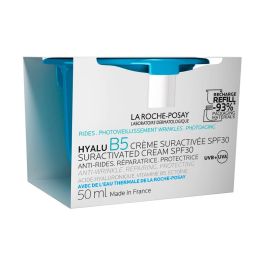 La Roche Posay HYALU B5 SURACTIVATED Crema Rellenadora Antiarrugas con Ácido Hialurónico y Vitamina B5 SPF30 Recargable 50 ml