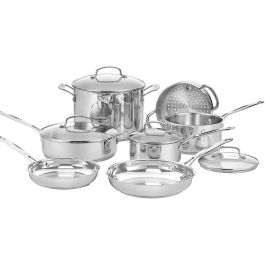 Cuisinart CUI3030050198041 Juego de utensilios de cocina de acero inoxidable 77-11G apto para inducción - 11 piezas Precio: 154.68999975. SKU: B14H8RDN48