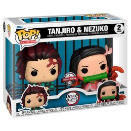 FUNKO Blister 2 figuras POP Demon Slayer Kimetsu no Yaiba Tanjiro & Nezuko Exclusive Precio: 29.6899999. SKU: B1AA23V2ZV