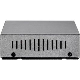 LevelOne POS-4002 Splitter PoE Alta Potencia 24V 10/100Base-T IEEE 802.3x para Redes Ethernet Cat5 Color Negro