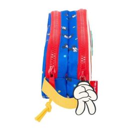 Bolso Escolar Portatodo Safta Doble Mickey Mouse Good Day 80x210x60 mm Bolso Escolar Portatodo Safta Doble Mickey Mouse Good Day 80x210x60 mm