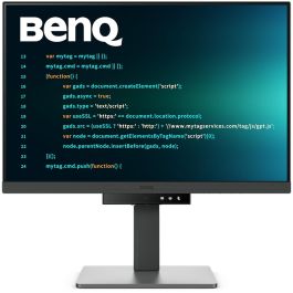BenQ Monitor para Programación RD240Q 24.1" IPS WQXGA 2560x1600, 95% P3, USB-C PD90W, HDR10, 16:10, Antideslumbramiento, 9H.LLXLA.TBE