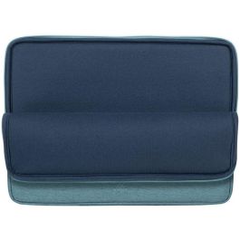 Rivacase 7705 Funda para Portátil Suzuka 15.6" Aquamarine de Poliéster, Resistente al Polvo y Rayones