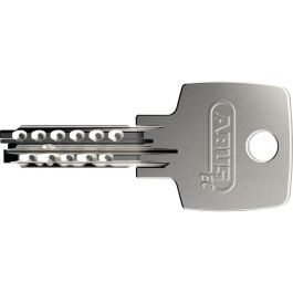 ABUS 96TI/50 SL 8 Candado Titalium con Llave Diferente 50mm, Cuerpo de Aluminio, Grillete de Acero Endurecido, Resistente Corrosión