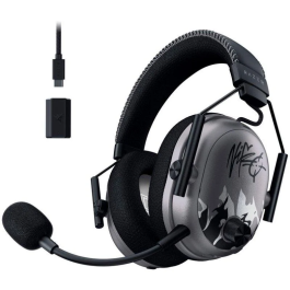 Razer Auriculares Gaming BlackShark V3 Pro Wireless NiKo Edition - THX Spatial Audio, 70h Batería, Micrófono Desmontable, Over-Ear Cerrado, Negro, Ref. RZ04-05401200-R3M1
