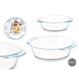 Bandeja Borosilicato Redonda Asas 800Ml Vivalto 19X5CM (18 Unidades) Precio: 42.89000001. SKU: B129BTL2VP