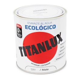 Esmalte ecológico al agua blanco mate 250 ml titanlux 02t056614