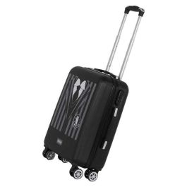 Karactermania Maleta Cabina ABS 4 Ruedas Unifor 55x38x20 cm Cierre TS Color Negro