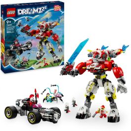 LEGO 71497 DREAMZzz Robot Tigre de Cooper y Corredor de Zero Juguete de Construcción 3 en 1