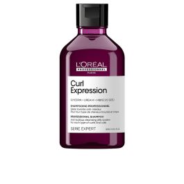 L'Oreal Champú Gel Limpiador Curl Expression 300ml para Rizos y Ondas, Anti-Acumulación, Sin Sulfatos ni Siliconas