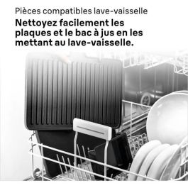 Braun AAAQQ27117 Parrilla multifunción Multi Pro 9, 2000W con 3 Posiciones de Calentamiento, Diseño Negro/Acero