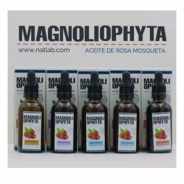 Magnoliophyta Aceite de Rosa Mosqueta con Vitamina C - Hidratante Facial Antiestrías y Antioxidante para Todo Tipo de Pieles 30 ml