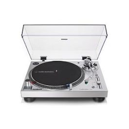 Audio-Technica AT-LP120X Tocadiscos de tracción directa Manual Plata Aluminio