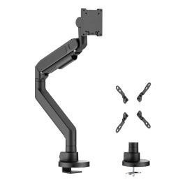 AISENS - SOPORTE DE MESA PRO CONTRAPESO GIRATORIO E INCLINABLE PARA MONITOR/TV 27KG (3 PIVOTES, 1 BRAZO) DE 24-57, NEGRO Precio: 65.49999951. SKU: B14MA3W6VW