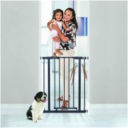Dreambaby DRE9312742893361 Barrera de Seguridad AVA Montada a Presión Doble Cierre 61-68 x 75 cm Antracita