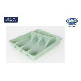 Inde Organizador De Cubiertos 5 Divisiones Blanco 25.9 cm x 4.7 cm x 33 cm (6 Unidades) Precio: 7.49999987. SKU: B1EHQBBJSF