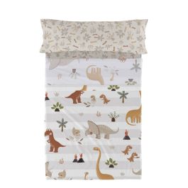 Juego de Sábanas HappyFriday Moshi Moshi Dino family Multicolor Cama de 80/90 2 Piezas Precio: 43.9351. SKU: B16LVHGLXS