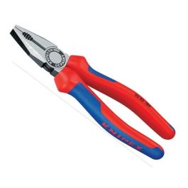 Knipex 0302180 Alicates universales 180mm filo biselado, multicomponentes, para cortar alambre blando y duro 185x54x21mm Precio: 23.89000042. SKU: S7914517