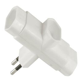 Clavija triple lateral 2p 10a 250 v~ blanca Precio: 2.78999985. SKU: B1E4Z2F276