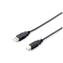 Equip Cable Impresora USB 2.0 Tipo A Macho - B Macho, Doble Apantallado, 3 Metros Precio: 5.50000055. SKU: S7813572