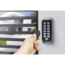 Scs Sentinel CodeAccess RFID Teclado de codificación con insignias 12V, resistente al agua IP68