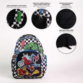 Mochila escolar mediana 42 cm avengers 3.3 x 4.2 x 42.0 cm Mochila escolar mediana 42 cm avengers 3.3 x 4.2 x 42.0 cm