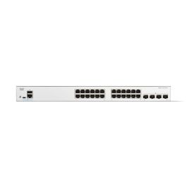 Cisco CATALYST 1300 24-PORT GE 4X1G Switch Gestionado L2/L3 Gigabit Ethernet 24 Puertos RJ-45 4 Puertos SFP