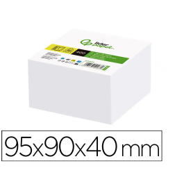 Liderpapel Taco de Papel Blanco sin Encolar 400 Hojas 95x90x40 mm 80 gr Precio: 2.50000036. SKU: B12JQCKYVM