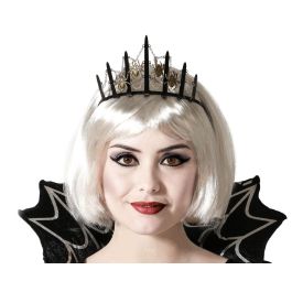 Diadema Negra con Arañitas para Disfraz de Bruja y Halloween Precio: 3.95000023. SKU: B169JE33NC