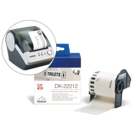 Brother Cinta Continua Plástica Blanco 62 mm x 15,24 M Precio: 38.95000043. SKU: B135CN6XHV