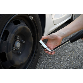 Aeg Llave Telescópica para Ruedas con Mango Extensible 17/19mm