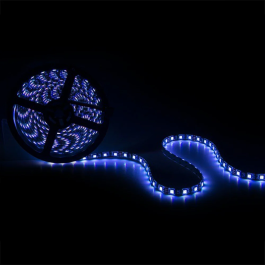 Tira de 300 LEDs SMD5050 72W 4.200Lm 12VDC IP65 RGB PCB Negro x5M 40.000H [CA-5050-300-IP65-B-RGB] Precio: 20.50000029. SKU: B14L53CD9P