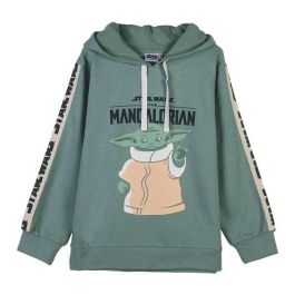 Sudadera con Capucha Niño The Mandalorian Verde 8 Años