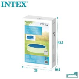 Intex Cobertor Solar Piscina Easy Set Diámetro 244 cm PVC