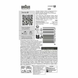 Braun Cabezal de afeitadora Serie 8 - 4+1 elementos - BRA8700216879743 - Fabricado 100 % en Alemania