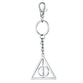 THE CARAT SHOP Llavero Deathly Hallows Harry Potter de Aleación de Zinc