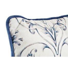 DKD Home Decor Cojin Blanco Azul Floral 10 x 45 x 45 cm Precio: 8.88999947. SKU: S3041527