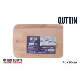 Tabla de cortar Quttin 45x30x1.7 cm con agujero (6 Unidades) Precio: 49.69000036. SKU: B1A9Y3AA7Z