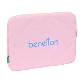 Funda para Portátil Benetton Pink Rosa (34 x 25 x 2 cm) Funda para Portátil Benetton Pink Rosa (34 x 25 x 2 cm)