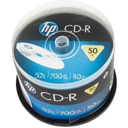 HP CD-R 700MB 52X Tarrina de 50 Unidades Precio: 14.7899994. SKU: S8410315
