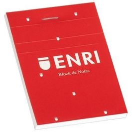 Enri Bloc de Notas Grapado 80H A7 4x4 Tapa Blanda Rojo (Pack de 10 Unidades) (10 Unidades) Precio: 5.50000055. SKU: B1AN855LBY