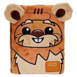LOUNGEFLY Cuaderno Star Wars Ewok Return of the Jedi de Felpa Vegana 15x20cm