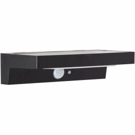 Brilliant BRI4004353437779 Aplique de exterior BARKER LED Solar Detector de Movimiento Plástico 4 W Negro