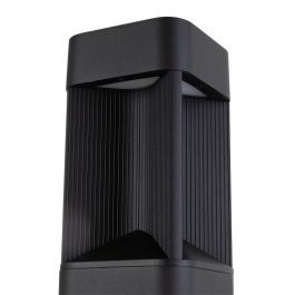 Baliza LED Exterior 60Cm 10W 2700ºK IP54 Negro [SL-CPD07-A-600-WW]