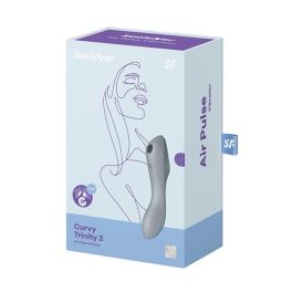 Satisfyer Curvy trinity 3 Vibrador de Aire Gris-Azul Precio: 41.50000041. SKU: SLC-91933