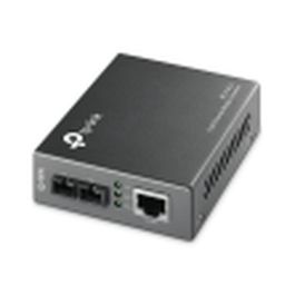 TP-Link MC110CS Convertidor de Medio Fast Ethernet Fibra Óptica Monomodo 100BASE-FX a Ethernet UTP 100Base-TX SC 1310nm 20km Negro TP-Link MC110CS Convertidor de Medio Fast Ethernet Fibra Óptica Monomodo 100BASE-FX a Ethernet UTP 100Base-TX SC 1310nm 20km Negro