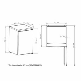Congelador Aspes SCV855500EX 85