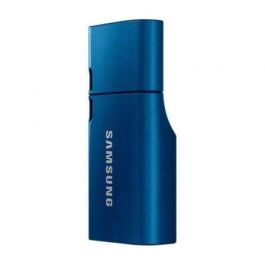 Samsung MUF-256DA/APC Memoria USB-C 256GB USB 3.2 Gen 1, 400MB/s Lectura, Resistente al Agua, Golpes, Rayos X, Mystic Blue